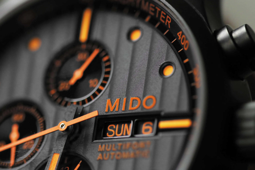 Mido watches the chronograph special edition multifort