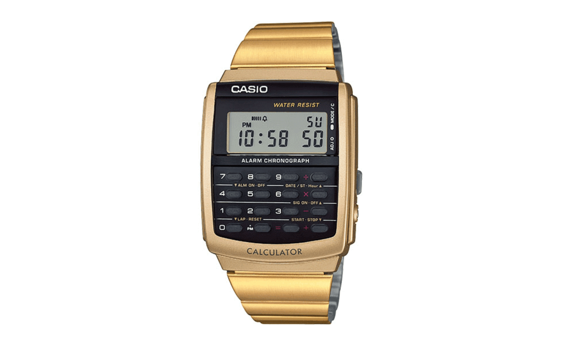 Casio Calculator Watch: it out, old-school style!